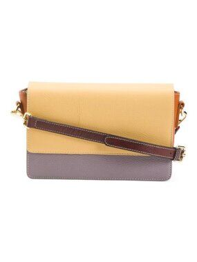 AMERILEATHER Leather Wilma Crossbody